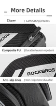 Load image into Gallery viewer, Bicycle Bag Water Repellent Durable Reflective Road Bike With 1.5L Water Bottle Pocket Bike Bag Accessories Bike Saddle Bag Bike Seat Bag With Water Bottle Holder Bicycle Bag Under Seat Waterproof For Road Bike
