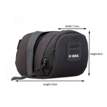 Load image into Gallery viewer, Bicycle Bag Waterproof Mountain Bike Storage Seat Rear Tool Pouch Bag Outdoor Cycling Accessories Bike Saddle Bag Bicycle Under Seat Pouch Cycling Wedge Pack For Mountain Road Cycling Accessories Storage