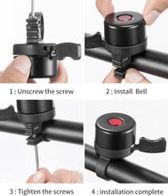 Load image into Gallery viewer, Bicycle Bell Ordinary Classical Handlebar Bell Ring Cycling Bike Bike Bell Sound Road Bike Horn Bicycle Accessories All Metal Body Loud Decent Tone Bicycle Ring Bell For Adults And Kids