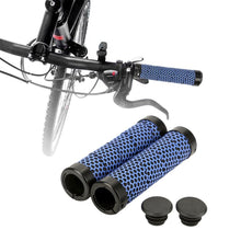 Load image into Gallery viewer, Bicycle Eco Grips Anti-Skid Bar End Comfy Hand Feel Road Cycling Handlebar Cover Grips Double Lock On Bicycle Handlebar Soft Non-Slip Locking Bike Grips Comfortable And Shock Absorption For Mountain Beach Cruiser Scooter Folding Bike
