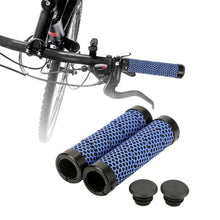 Load image into Gallery viewer, Bicycle Eco Grips Anti-Skid Bar End Comfy Hand Feel Road Cycling Handlebar Cover Grips Double Lock On Bicycle Handlebar Soft Non-Slip Locking Bike Grips Comfortable And Shock Absorption For Mountain Beach Cruiser Scooter Folding Bike