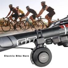 Load image into Gallery viewer, Bicycle Electric Bell USB Charging Bike Electronic Horn Waterproof Outdoor Cycling Accessories Bicycle Bell Riding Equipment Electric Bike Horn Electronic Bicycle Bell Waterproof Cycling
