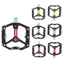 Load image into Gallery viewer, Bicycle Pedal Wear Resistance Anti Slip Aluminum Alloy Frame Safe High Lubrication Bike Accessories For Mountain Aluminum Alloy Bicycle Pedals Mountain Bike Pedal With Removable Anti-Skid Nails