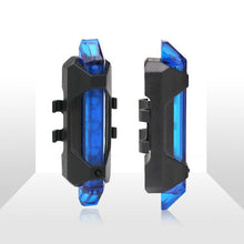 Load image into Gallery viewer, Bicycle Rear LED Tail Light USB Rechargeable Mountain Bike Lamp Waterproof Headlight Front And Rear Bicycle Light Scooter Light LED Head Back Cycling Flashing Safety Warning Lamp