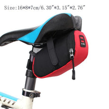 Load image into Gallery viewer, Bicycle Waterproof Bag Bike Waterproof Storage Bag Seat Cycling Pouch Bag Accessories Bike Bag Bicycle Bag Under Seat Water Resistant Bike Pouch Pack For Mountain Road Bikes For Storage Cycling Accessories Tool