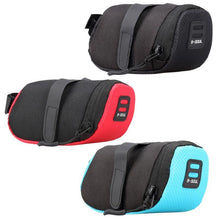 Load image into Gallery viewer, Bicycle Waterproof Bag Bike Waterproof Storage Bag Seat Cycling Pouch Bag Accessories Bike Bag Bicycle Bag Under Seat Water Resistant Bike Pouch Pack For Mountain Road Bikes For Storage Cycling Accessories Tool