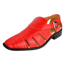 Load image into Gallery viewer, Bidwill Genuine Leather Fisherman Flat Sandals