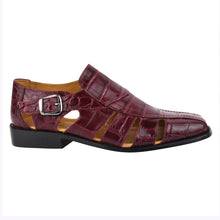 Load image into Gallery viewer, Bidwill Genuine Leather Fisherman Flat Sandals