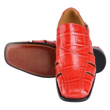 Load image into Gallery viewer, Bidwill Genuine Leather Fisherman Flat Sandals