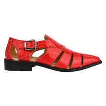 Load image into Gallery viewer, Bidwill Genuine Leather Fisherman Flat Sandals