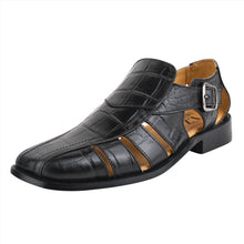 Load image into Gallery viewer, Bidwill Genuine Leather Fisherman Flat Sandals