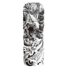Load image into Gallery viewer, Big Realistic Tiger Tattoo Waterproof Temporary Dragon Flower Sticker Full Arm Large Size Sleeve Big Luxury Design For Mens