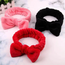 Load image into Gallery viewer, Big Soft Elastic Hairbands SPA Bath Shower Make Up Wash Face Headband Girls Hair Band Women Hair Accessories