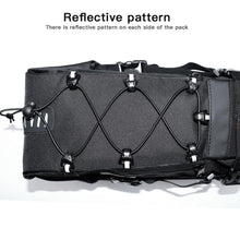 Load image into Gallery viewer, Bike Bag Waterproof Large Capacity Bicycle Bag Cycling Foldable Road Trunk Bike Packing Large Bike Bags Waterproof Bike Bag Under Seat Roll Up Cycling Rear Tail Pack Black 13L