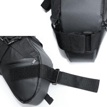 Load image into Gallery viewer, Bike Bag Waterproof Large Capacity Bicycle Bag Cycling Foldable Road Trunk Bike Packing Large Bike Bags Waterproof Bike Bag Under Seat Roll Up Cycling Rear Tail Pack Black 13L