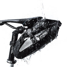 Load image into Gallery viewer, Bike Bag Waterproof Large Capacity Bicycle Bag Cycling Foldable Road Trunk Bike Packing Large Bike Bags Waterproof Bike Bag Under Seat Roll Up Cycling Rear Tail Pack Black 13L