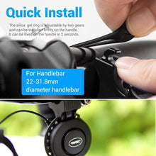 Load image into Gallery viewer, Bike Bell Charging Speaker USB Recharged Mini Electric Bike Horn 4 Modes Cycling Electric Bicycle Accessories For Scooter Electric Bike Horn Cycling Bicycle Scooter Horn Battery Waterproof Bicycle Accessories For Kid