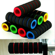 Load image into Gallery viewer, Bike Long Length Bike Racing Bicycle Handle Bar Foam Sponge Grip Cover Non-slip Soft Handlebar Bike Bar Grips Foam Single Bicycle Handle Bar Soft Comfortable Non-Slip Bike Handle Grips For Mountain 12/22cm