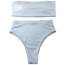 Load image into Gallery viewer, Bikini Set Summer Swimwear Beach Women's Swimsuit Bathing Suit Push Up Brazilian Bikini Women’s Two-Piece Strapless Padded High Cut Bathing Suit Swimwear