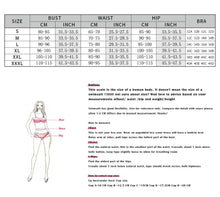 Load image into Gallery viewer, Bikini Women Swimwear Push Up Swimsuit One Shoulder Print Lightweight Bikini Set Bathing Suit Beach Swimming Suit High Waist Comfy One Shoulder Bikini Set Bathing Suit For Women