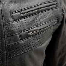 Load image into Gallery viewer, BiTurbo - Men's Leather Motorcycle Jacket