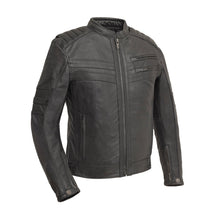 Load image into Gallery viewer, BiTurbo - Men's Leather Motorcycle Jacket