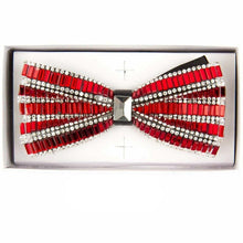 Load image into Gallery viewer, Vittorio Farina Jeweled Bow Tie