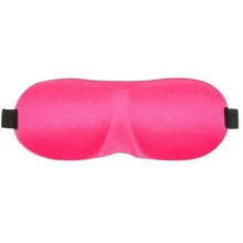 Load image into Gallery viewer, Black 3D Sleep Natural Sleeping Mask Eye Adjustable Strap Eye Mask Cover Portable Travel Blindfold Comfortable Mask For Sleeping