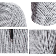 Load image into Gallery viewer, Black Business Autumn Cashmere Jacket Men's Winter Coat Windbreaker Unique Design New Style Warm Hooded Jacket For Men Soft Comfortable Heavyweight Jackets