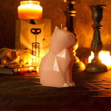 Load image into Gallery viewer, Black Cat Candle Cat Skeleton Candle Unveil Skeleton When Burning Cool And Unique Gifts For Animal Lovers Cat Gifts Cat Lovers Gift Pet Candle Handmade Candle Craft Candle With skeleton Christmas New Year Decoration Gift