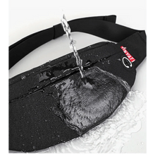 Load image into Gallery viewer, Black Crossbody Fanny Pack Simple Design Belt Bag Canvas Hands Free Travel Bag Sports Workout Durable Lightweight Fanny Packs For Festivals