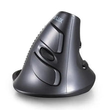 Load image into Gallery viewer, Black Ergonomic Design Vertical Mouse Adjustable DPI Optical Right Hand Mouse Reduce Wrist Pain 6 Buttons Modern Mouse For Computers Laptops PC