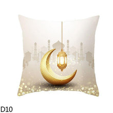 Load image into Gallery viewer, Black Gold Decor Pillow Case Ramadan Cushion Cover Pattern Decorative Cushion Pillowcase Stylish Pillow Home Decor Pillowcover