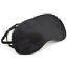 Load image into Gallery viewer, Black Lightweight Sleeping Travel Eye Mask Nap Sleep Eye Patch Comfortable Elegant Sleep Eye Mask Design Blindfold