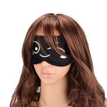 Load image into Gallery viewer, Black Lightweight Sleeping Travel Eye Mask Nap Sleep Eye Patch Comfortable Elegant Sleep Eye Mask Design Blindfold