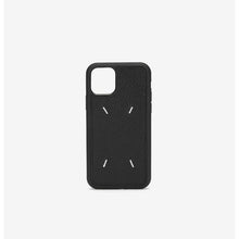 Load image into Gallery viewer, Black Luxury Business Leather Phone Case For iPhone 13 12 14 Pro Max 7 8 Plus X XS XR 11 SE 2 Classic Back Cover Leather Back Side Cover Phone Case For iPhone Simple Elegant Design Black Case For Smartphone