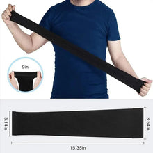 Load image into Gallery viewer, Black Men Unisex Cooling Arm Sleeves Cover Cycling Running Sun Protection Outdoor Activities Hide Tattoos Sleeve Cooling Sports Sleeve For Basketball Golf Football