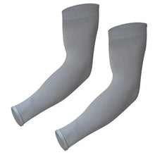 Load image into Gallery viewer, Black Men Unisex Cooling Arm Sleeves Cover Cycling Running Sun Protection Outdoor Activities Hide Tattoos Sleeve Cooling Sports Sleeve For Basketball Golf Football