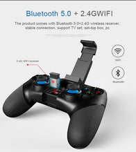 Load image into Gallery viewer, Black Portable 2.4G Wireless Bluetooth Mobile Trigger Joystick Game Console Controller Compatible With PC Laptop Tablets