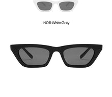 Load image into Gallery viewer, Black Rectangle Sunglasses For Women Retro Driving Glasses Vintage Fashion Style Cat Eye Sunglasses Women Small Cool Sun Glasses Luxury Eyewear