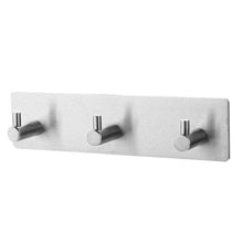 Load image into Gallery viewer, Black Robe Hook Wall Hook Towel Hook for Bathroom Stainless Steel Coat Hook Rustproof Hook Hanger for Kitchen Hardware Stainless Steel Hooks Waterproof and Oilproof Bathroom Kitchen Self Adhesive Hooks for Hanging Coat Hat Towel