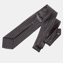 Load image into Gallery viewer, Barbera - Silk Jacquard Tie - Black