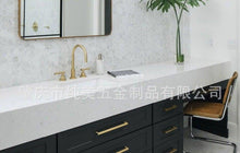 Load image into Gallery viewer, Black Silver Gold Cabinet Handle Square Furniture Hardware Stainless Steel Kitchen Door Knobs Cupboard Wardrobe Drawer Pulls Square Bar Cabinet Pull Drawer Handle Stainless Steel Modern Hardware For Kitchen And Bathroom Cabinets