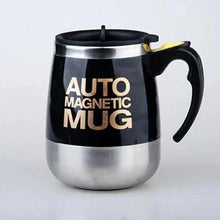 Load image into Gallery viewer, Black Smart Lazy Automatic Stainless Steel Self Stirring Magnetic Mug Creative Coffee Mixing Cup Automatic Self Mixing & Spinning Cup Cute Christmas Birthday Gift Idea For Men And Women