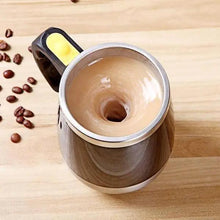 Load image into Gallery viewer, Black Smart Lazy Automatic Stainless Steel Self Stirring Magnetic Mug Creative Coffee Mixing Cup Automatic Self Mixing & Spinning Cup Cute Christmas Birthday Gift Idea For Men And Women