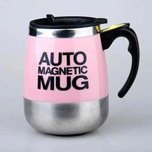 Load image into Gallery viewer, Black Smart Lazy Automatic Stainless Steel Self Stirring Magnetic Mug Creative Coffee Mixing Cup Automatic Self Mixing & Spinning Cup Cute Christmas Birthday Gift Idea For Men And Women