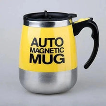 Load image into Gallery viewer, Black Smart Lazy Automatic Stainless Steel Self Stirring Magnetic Mug Creative Coffee Mixing Cup Automatic Self Mixing & Spinning Cup Cute Christmas Birthday Gift Idea For Men And Women