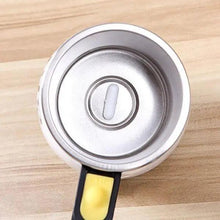 Load image into Gallery viewer, Black Smart Lazy Automatic Stainless Steel Self Stirring Magnetic Mug Creative Coffee Mixing Cup Automatic Self Mixing & Spinning Cup Cute Christmas Birthday Gift Idea For Men And Women