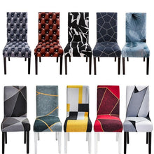 Load image into Gallery viewer, Black Spandex elastic wedding Chair Covers Anti-dirty housse de chaise office hotel chair cover seat Chair Covers Protector Seat Case Chair Cover Seat Protector Super Fit Slipcover Stretch Removable Washable