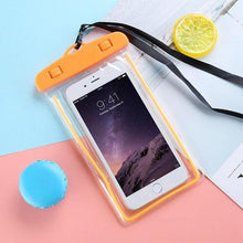 Load image into Gallery viewer, Black Waterproof Mobile Cover Pouch Mobile Case Phone Pouch for iPhone Outdoor Waterproof Phone Case Universal Bag For iPhone 13 12 11 Pro Max Waterproof Phone Pouch Case & Strap